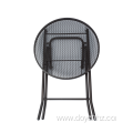 60cm Metal Mesh Folding Round Table